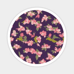 Life Floral Pattern Magnet